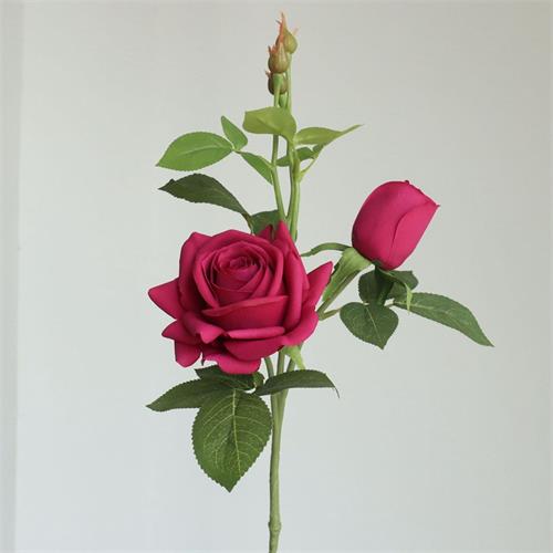 45cm Artificial Real Touch Moisturizing Rose