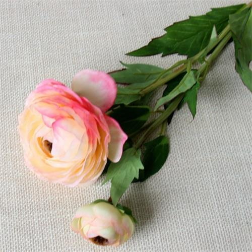 Artificial 2 heads peony