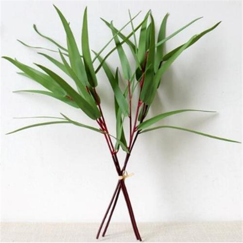 PVC eucalyptus bunch with willow shape leaves